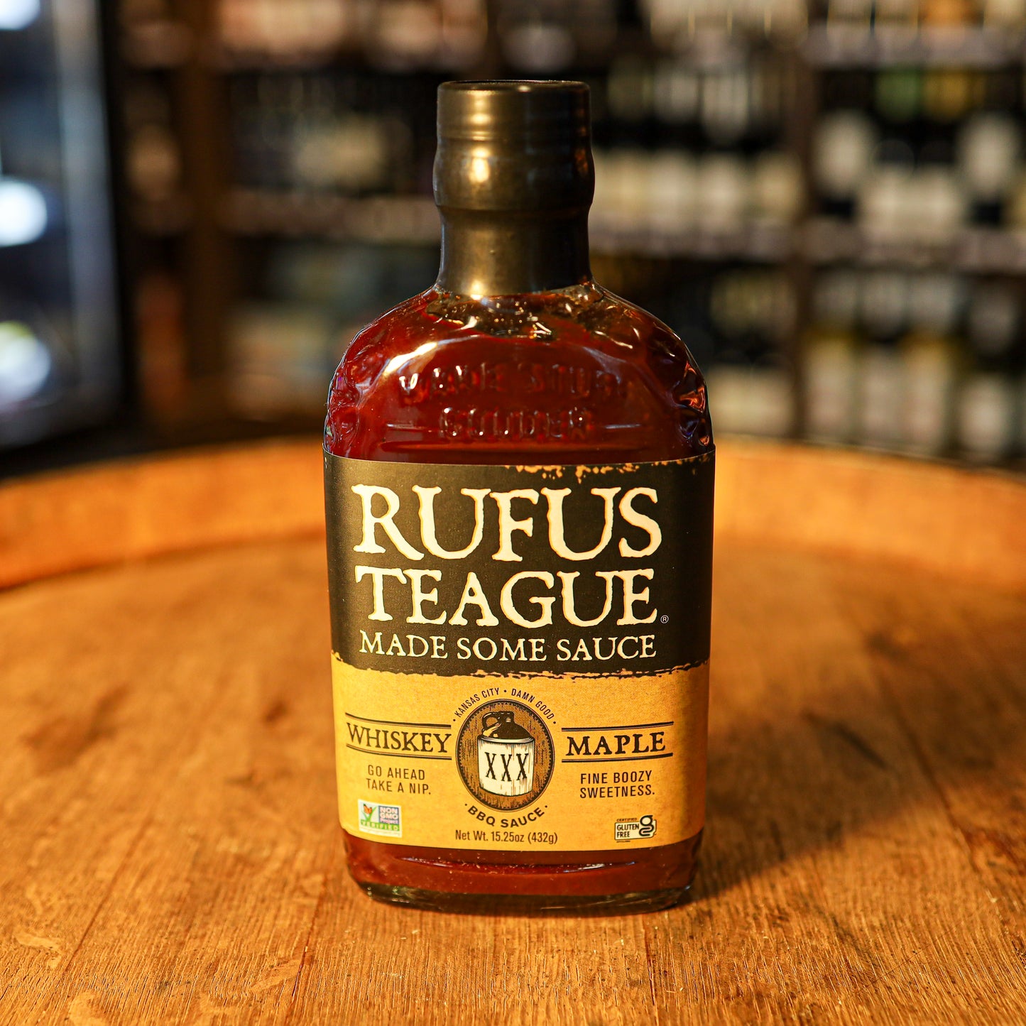 RUFUS TEAGUE WHISKEY MAPLE BBQ SAUCE