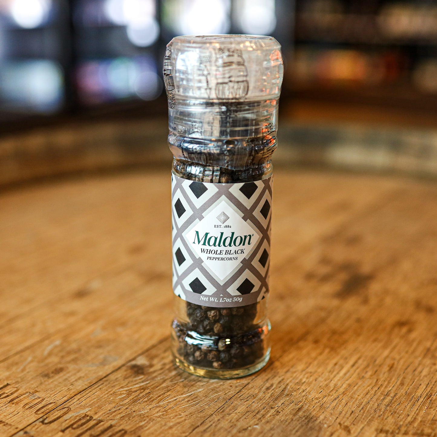 BLACK PEPPERCORN GRINDER MALDON