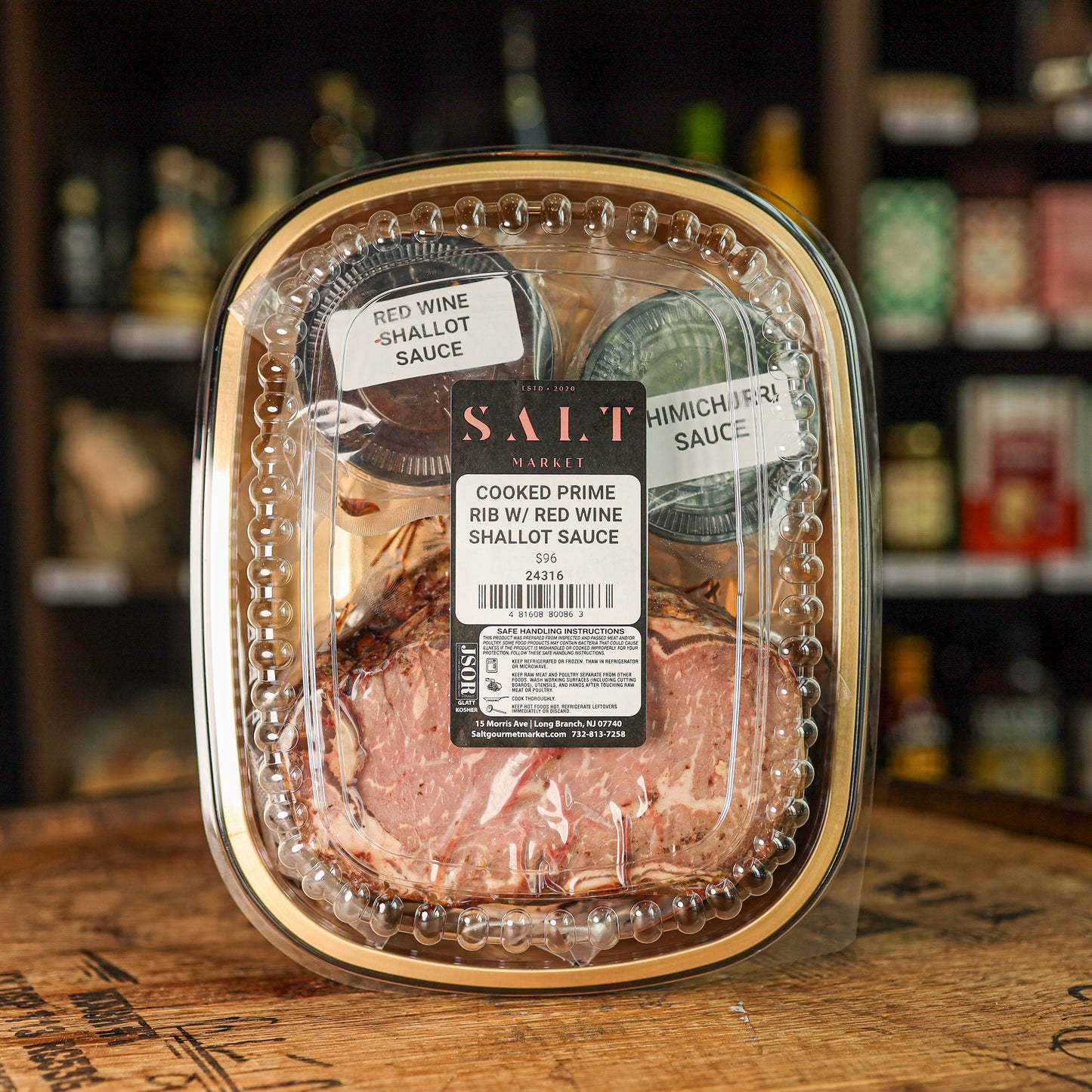 Herb Crusted Prime Rib for Two - Main Dish