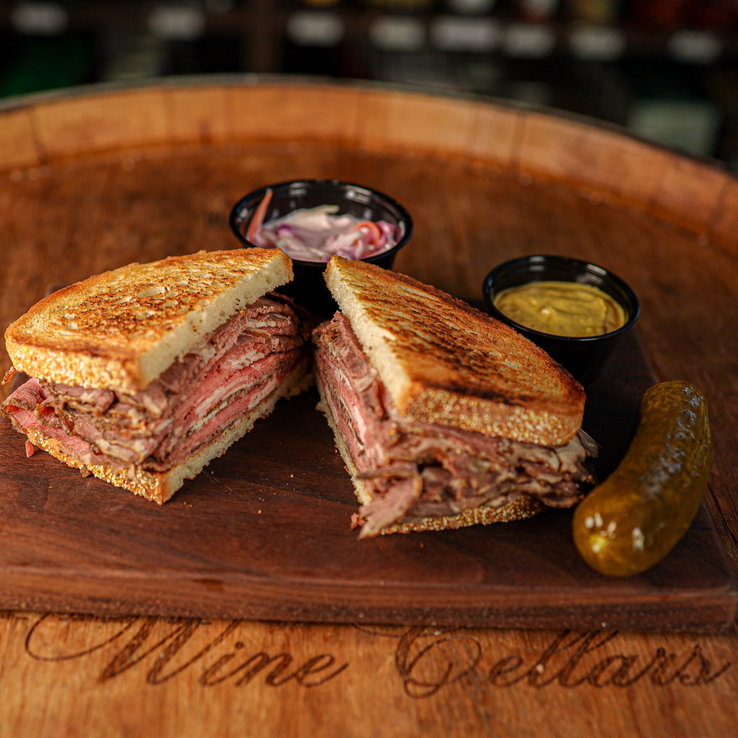 Herb Crusted Prime Rib - Sandwich