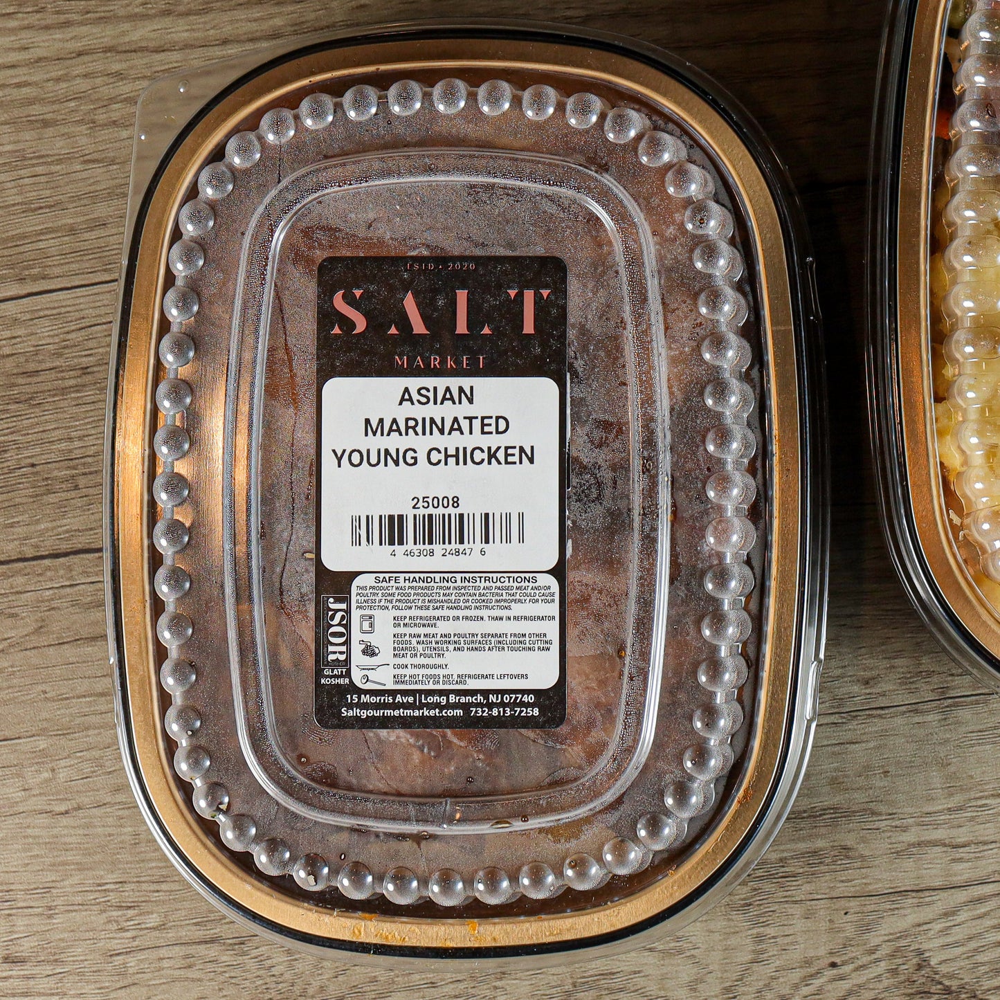 Asian Marinated Young Chicken - Main Dish (Travel Ready)