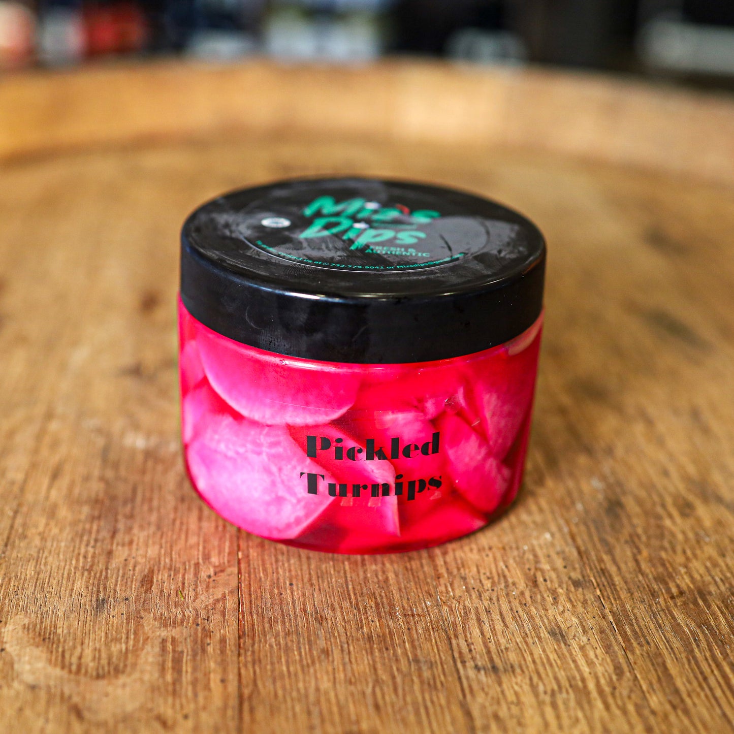 MIZS DIPS - PICKELED TURNIPS