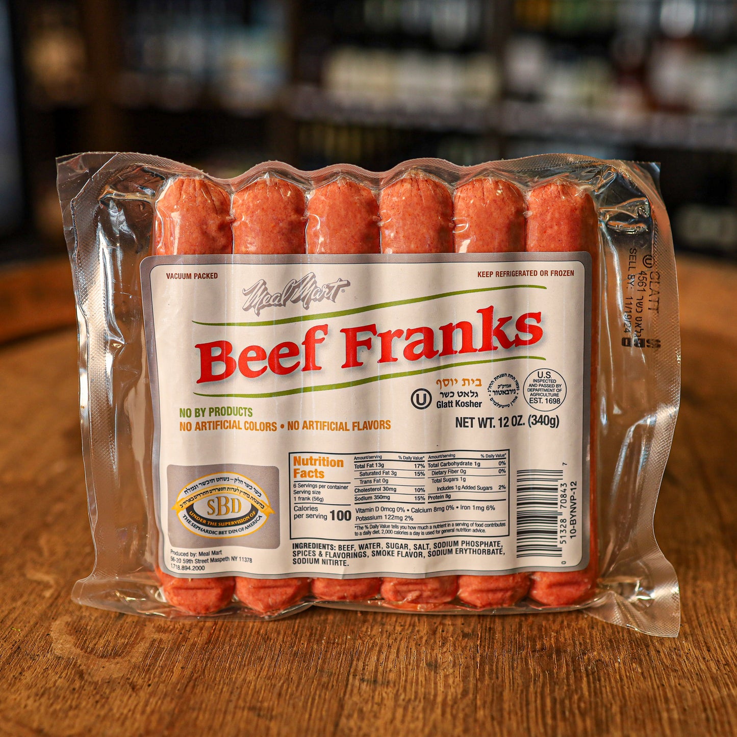 MEAL MART BEEF FRANKS