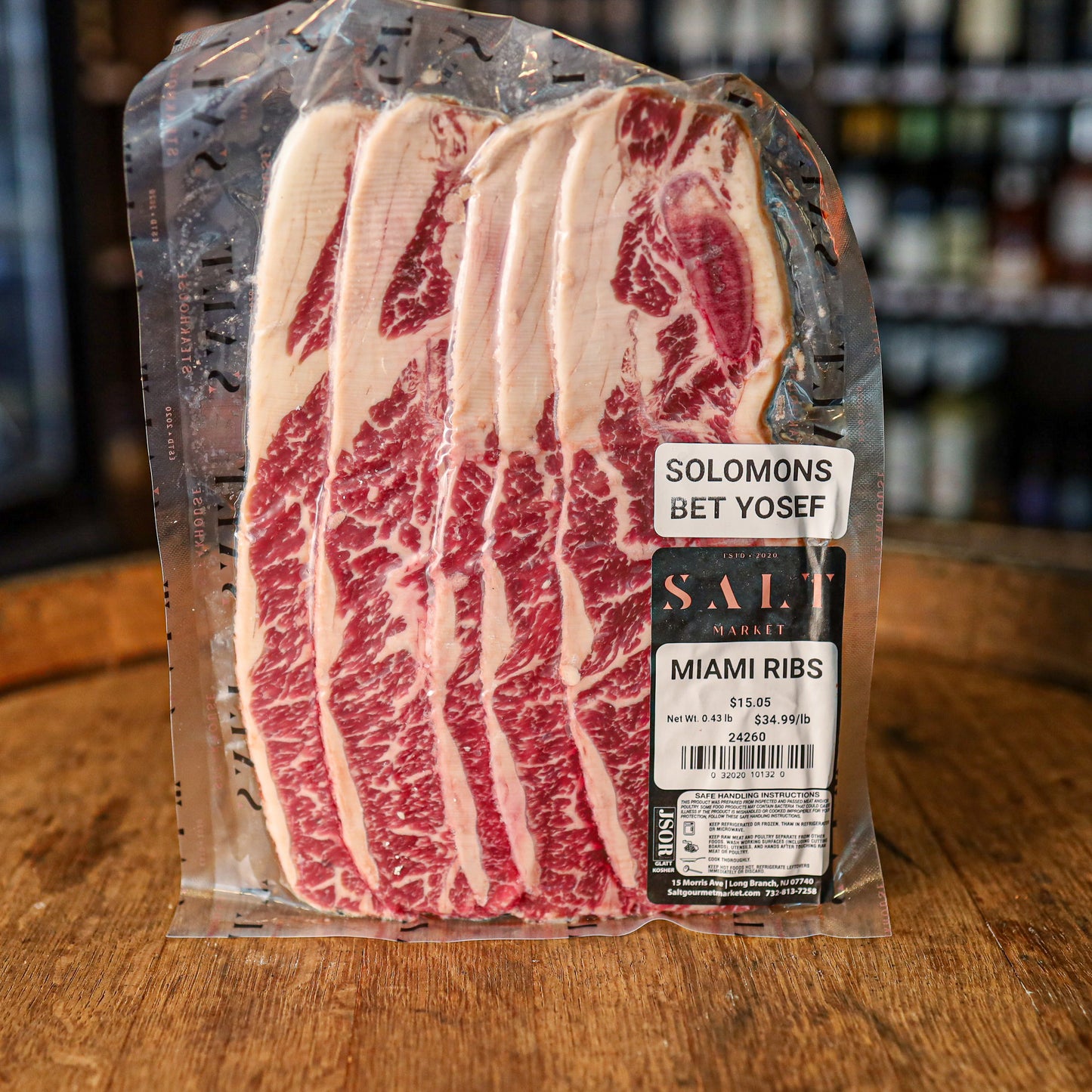 MIAMI RIBS - Raw Frozen