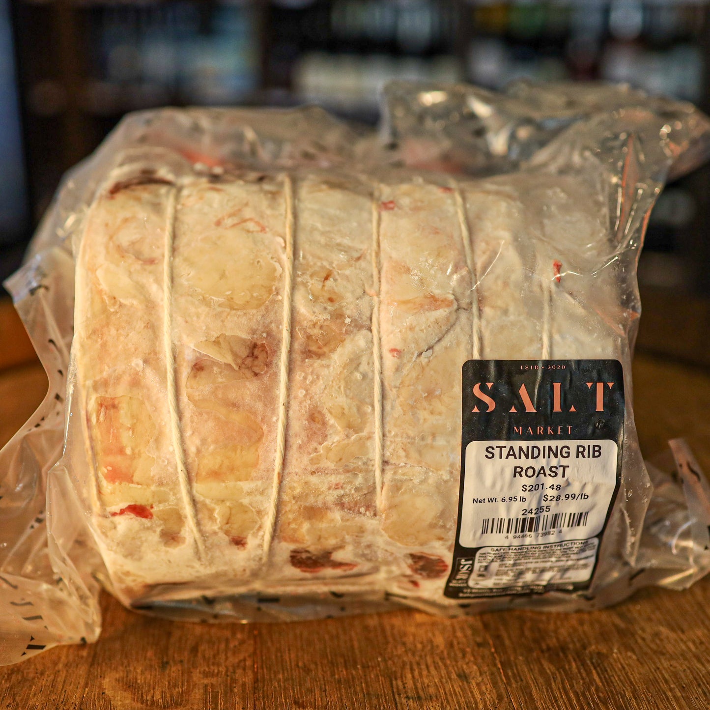 STANDING RIB ROAST - Raw