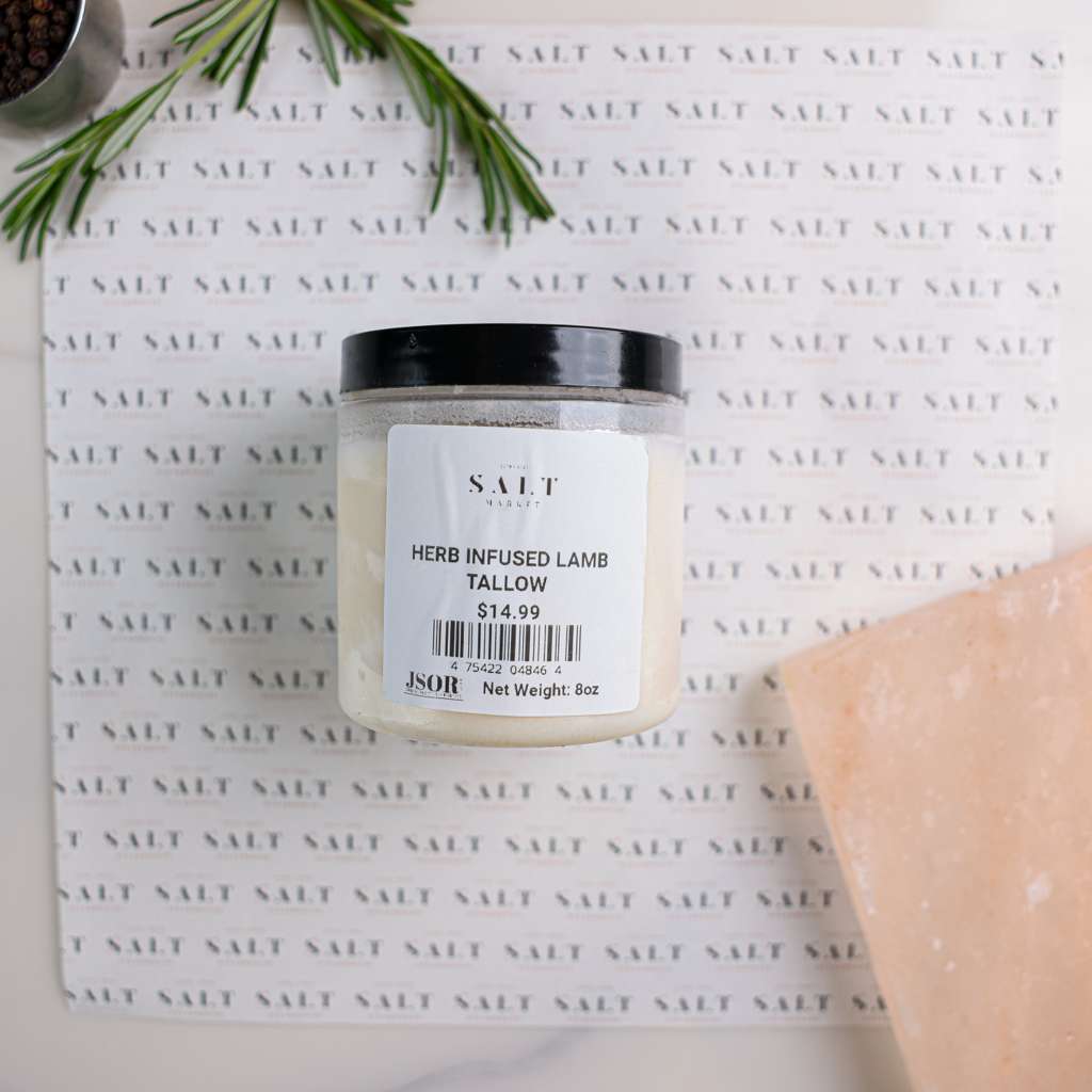 HERB INFUSED LAMB TALLOW - frozen