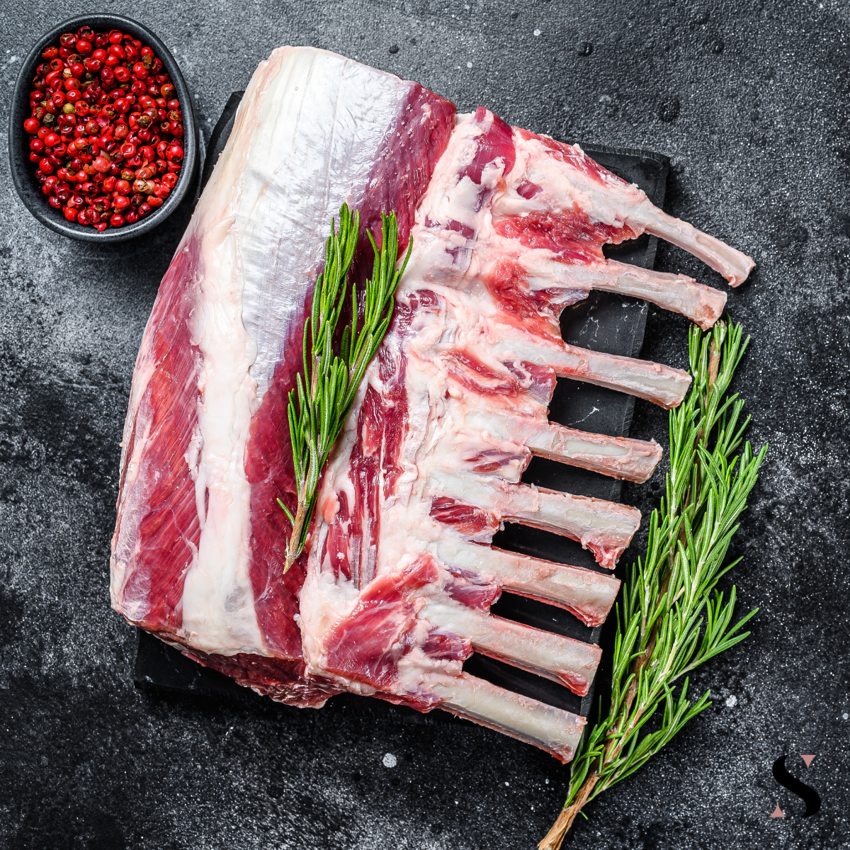 Frenched Rack of Lamb - Raw