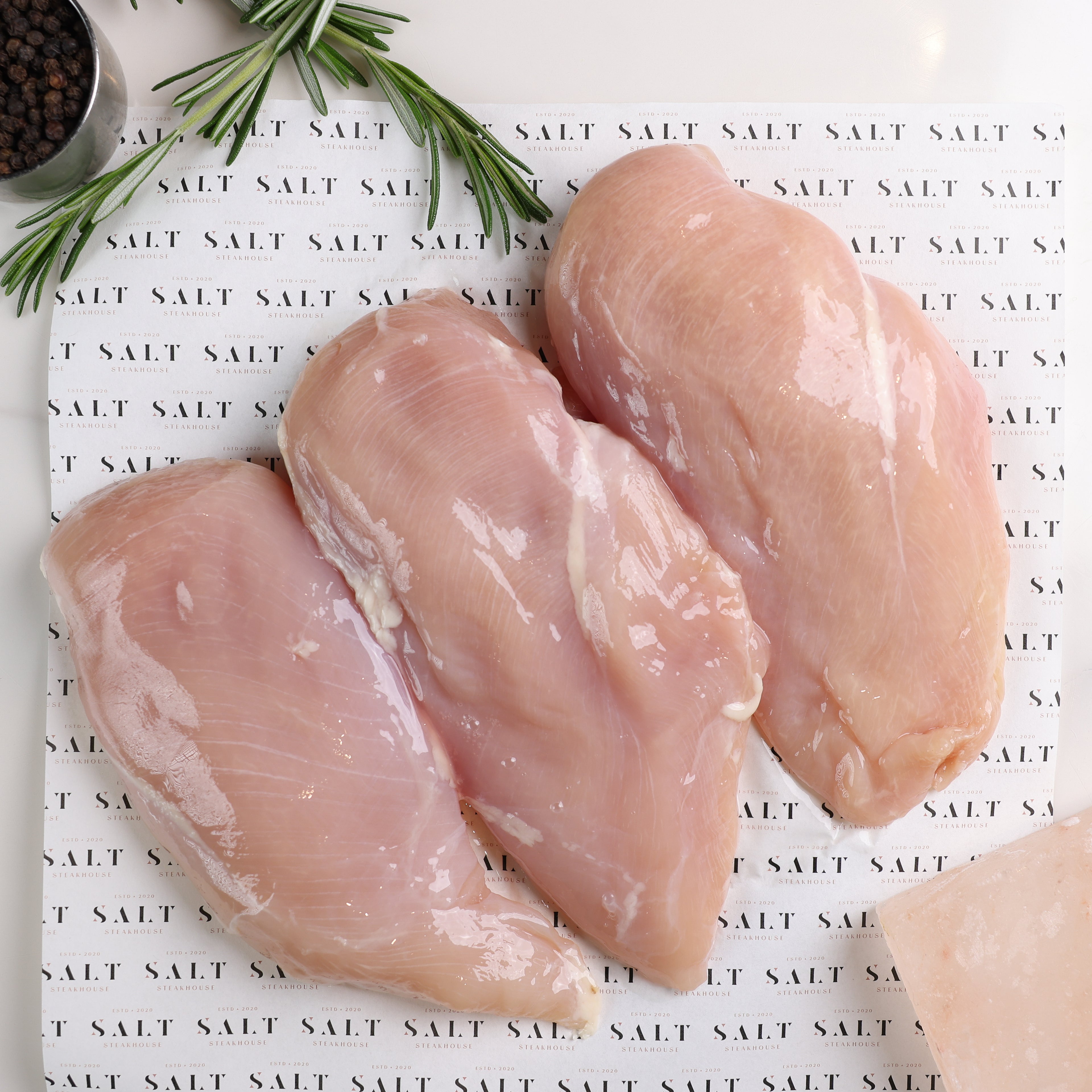 SKINLESS CHICKEN BREAST - Raw