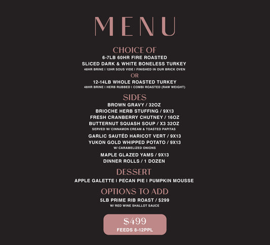 SALT Thanksgiving Package