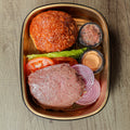 Salt Signature Unassembled Burger - Main Dish (Travel Ready)