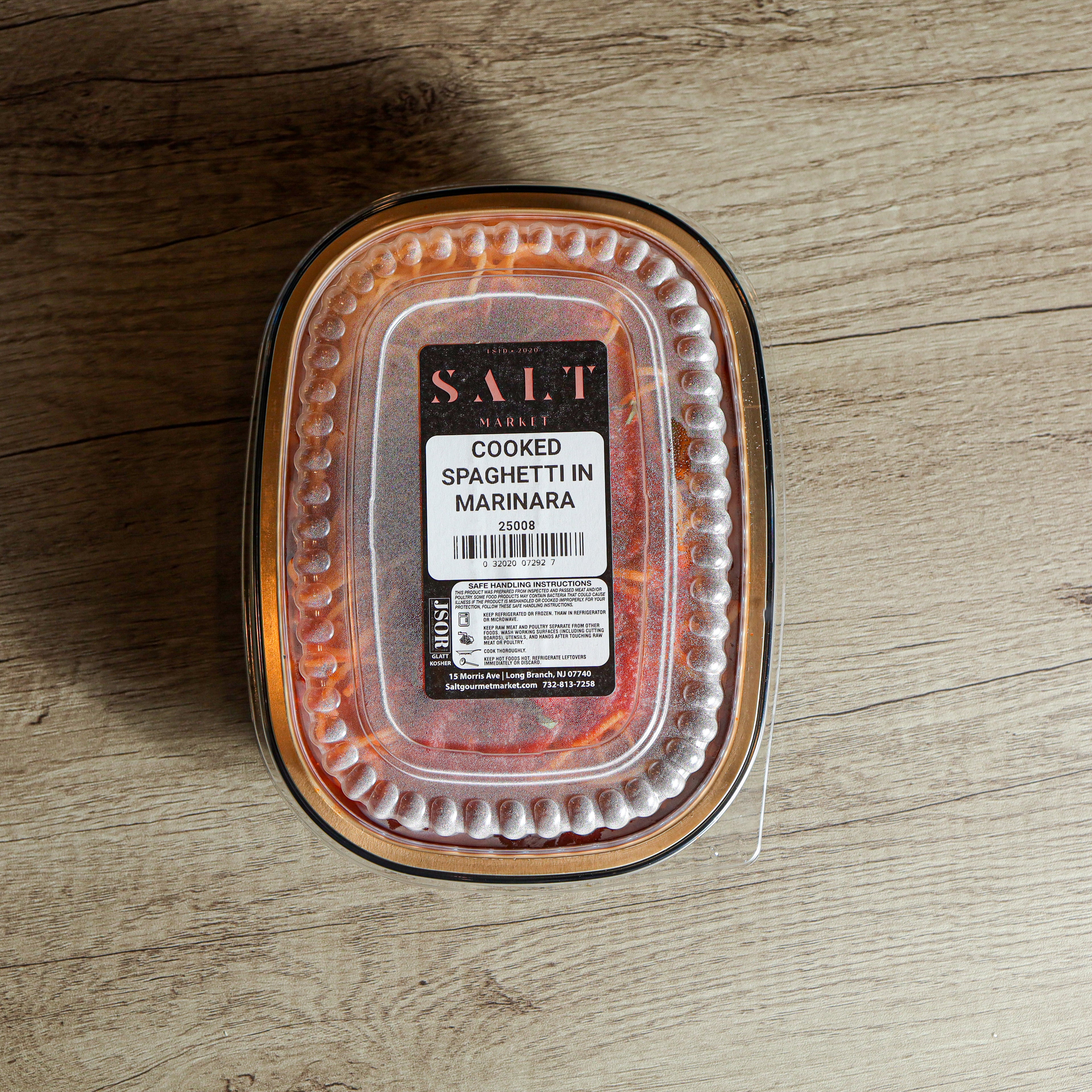 Cooked Spaghetti in Marinara (2lb)