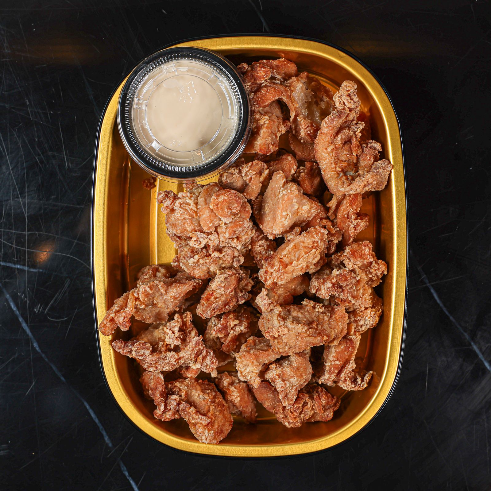CHICKEN KARAAGE COOKED