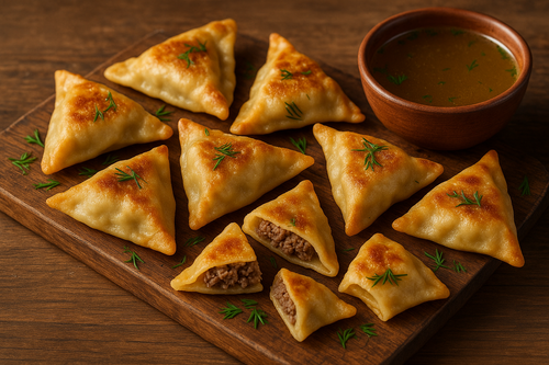 Beef Krepelach