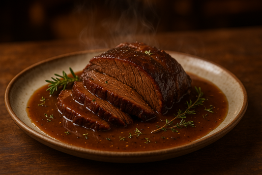 Braised Beef Brisket in gravy