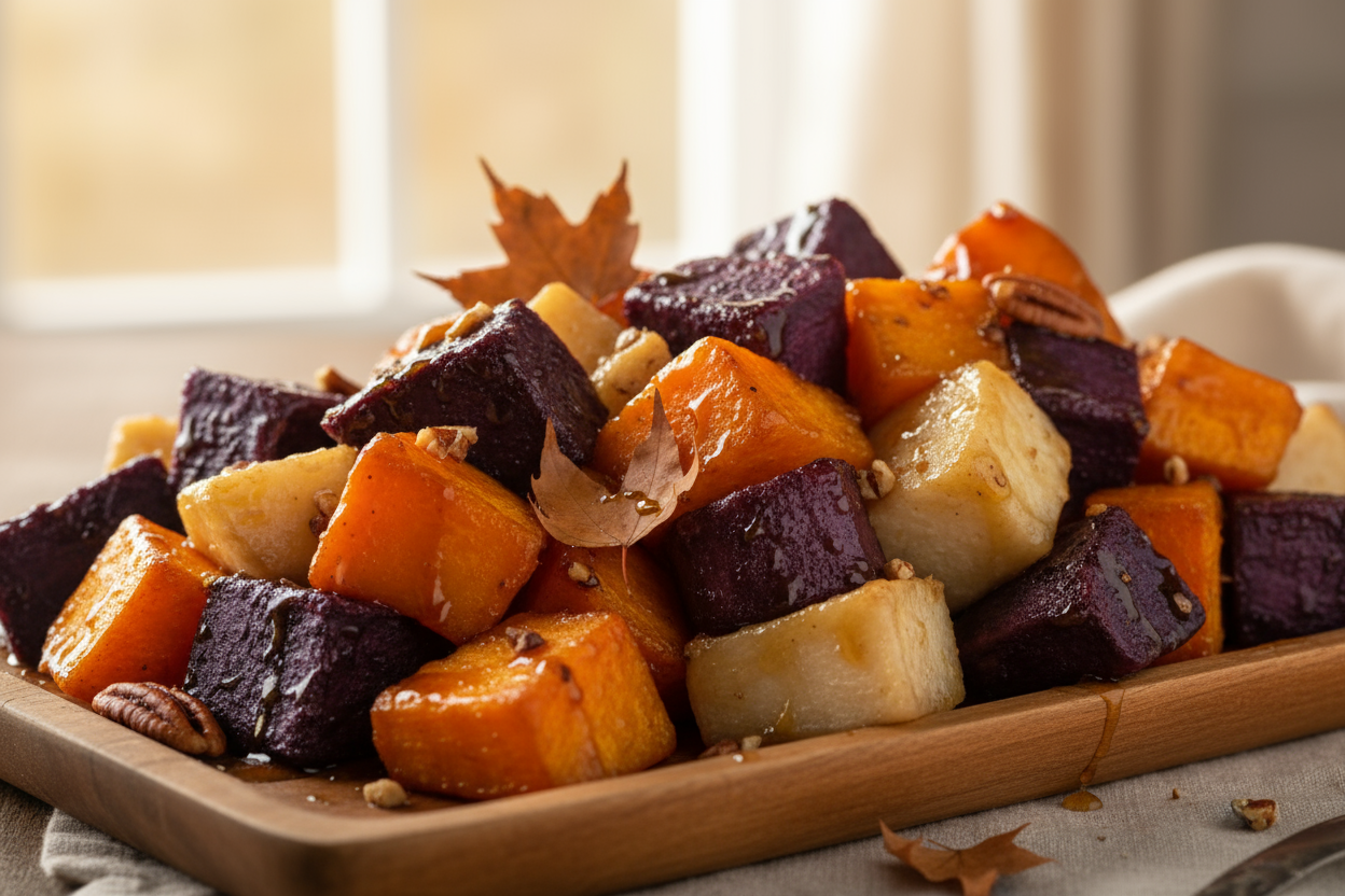 MAPLE GLAZED TRI COLOR YAMS 