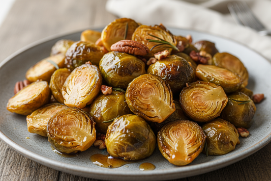 MAPLE ROASTED BRUSSEL SPROUT