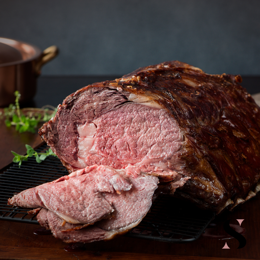 Herb Crusted Prime Rib - Sliced Deli Style