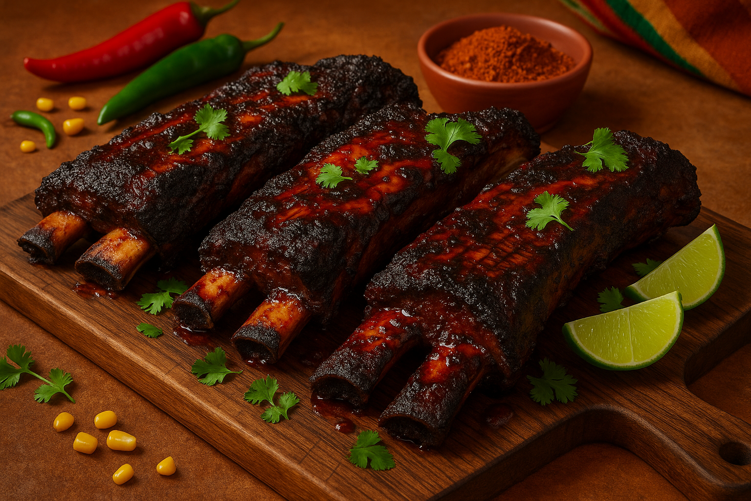 Southwestern Smoked Beef Back Ribs