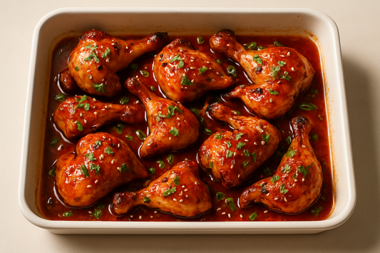 Sweet Chili Glazed Baby Chicken 9x13 tray