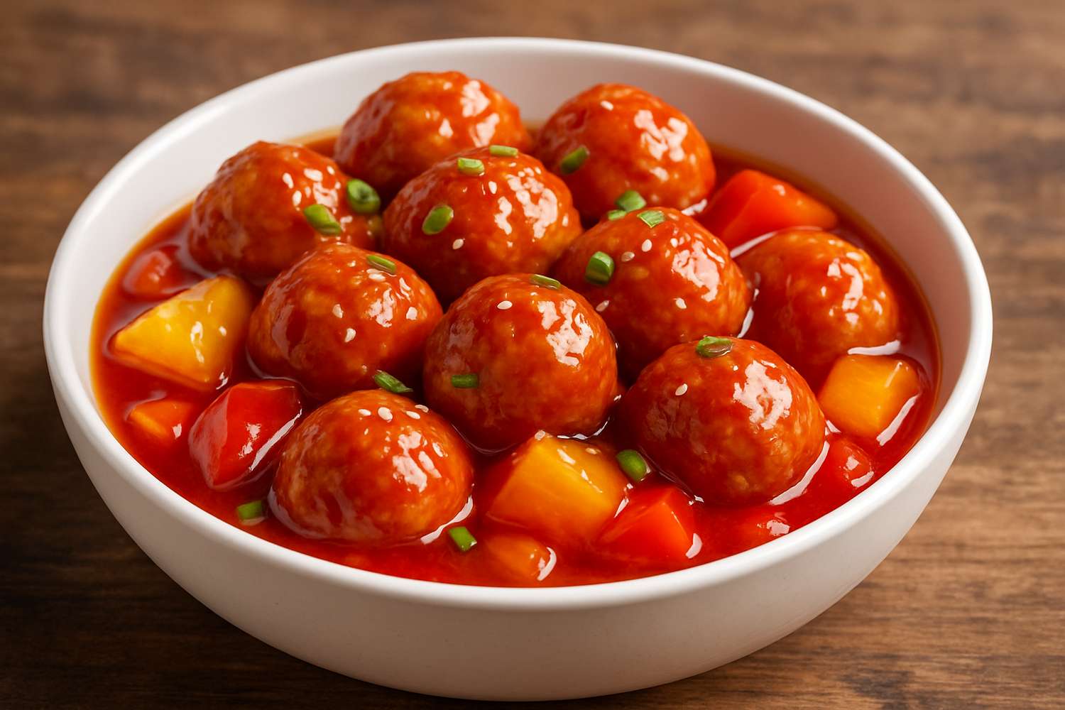 Sweet & Sour Cocktail Meatballs