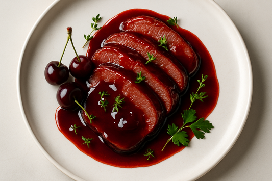 Sweet & Sour Tongue w/ Cherry Sauce